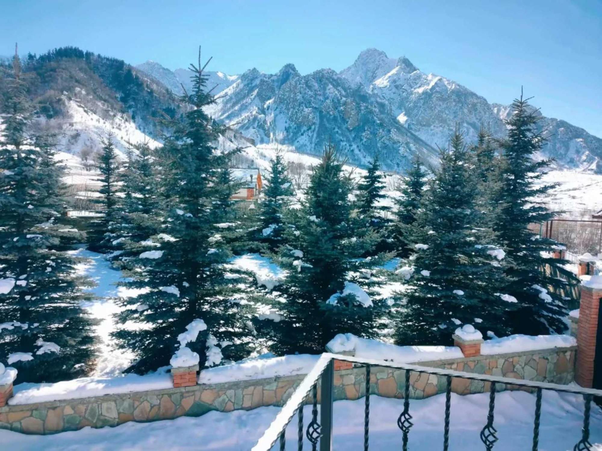 Vardisubani Villa Kazbegi Exteriör bild